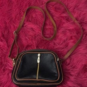Valentina black crossbody bag